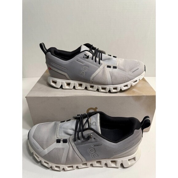 On Running Shoes - .10168 On Cloud 5, Grey/ Glaicer, Womens Running Shoes- 6 Womens